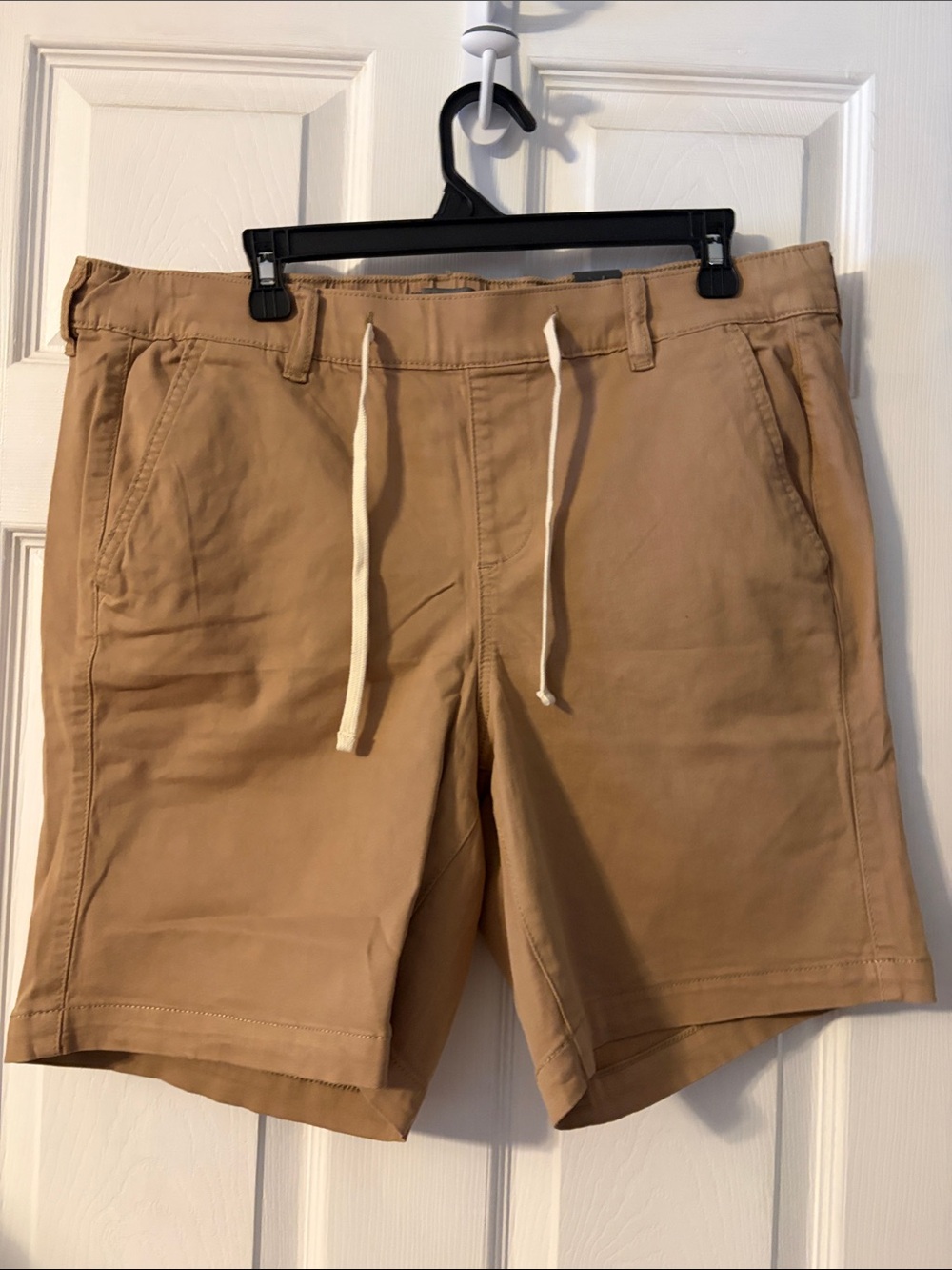 torrid Tan Casual Drawstring Bermuda Shorts